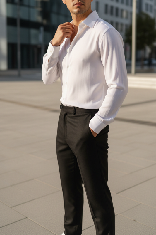 Solid Casual Shirt