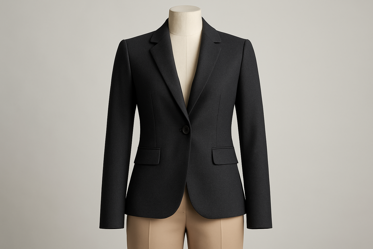 Charcoal blazer