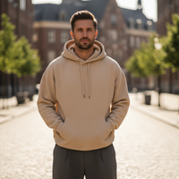 Sand Beige Hoodie